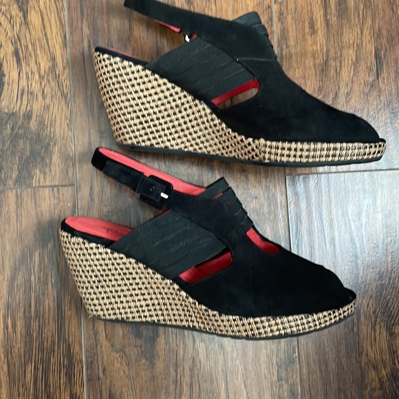 Pas de Rouge platform sandals, size 39 - Picture 4 of 10